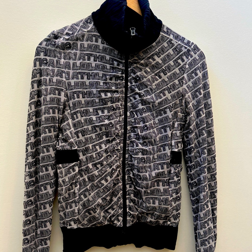 Classic Lululemon Athletica (estimated 2008)  reversible full zip light jacket